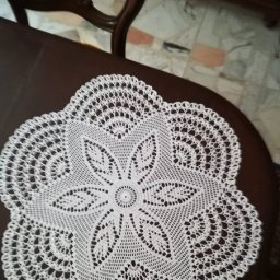 Салфетка крючком