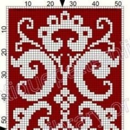 Схемы вышивки орнаментов