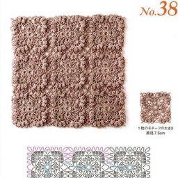 Безотрывное вязание крючком мотивов: схемы