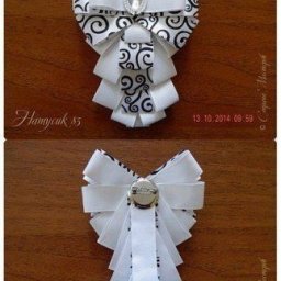 Брошь-жабо: мастер-класс