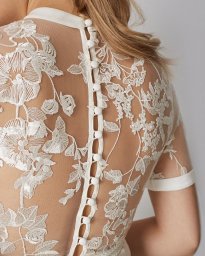 Идеи оформления спинки кружевом