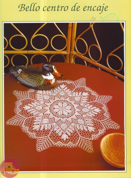 Изумительные салфетки крючком