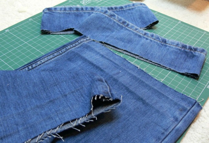 ​Как восстановить подгибку джинсов