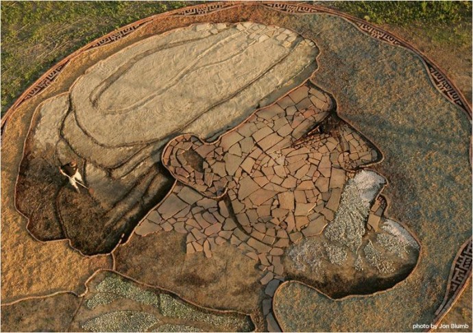 Картины трактором в полях