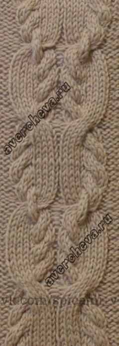 Красивый узор для холодного времени года