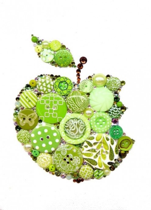 Творчество из пуговиц: идеи для творческого вдохновения