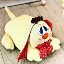 Подушка в виде пёсика