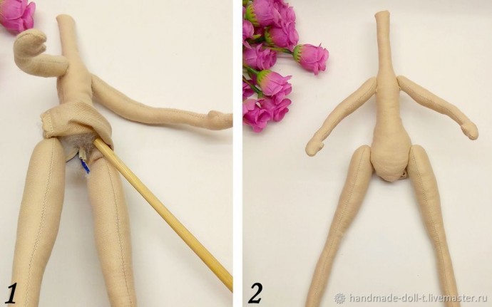 Тонкости создания текстильной куклы на каркасе