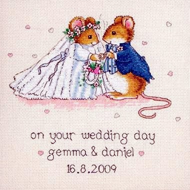 Вышивка "Мышкина свадьба"