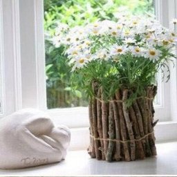 Эко-ваза для цветов