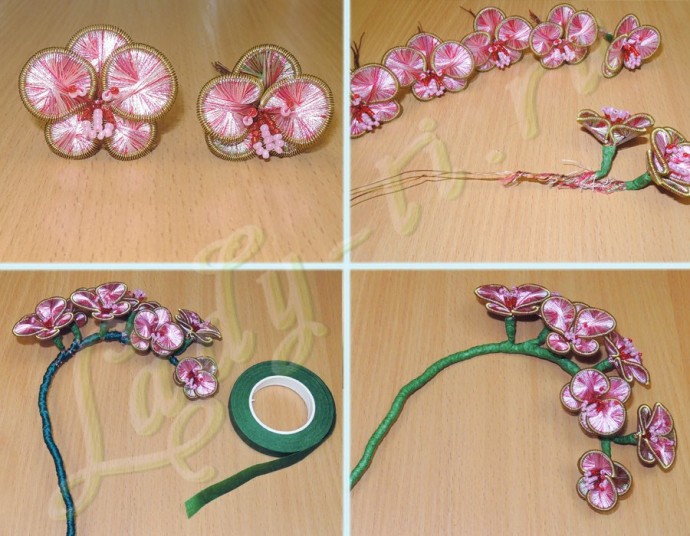 Плетение в технике ганутель