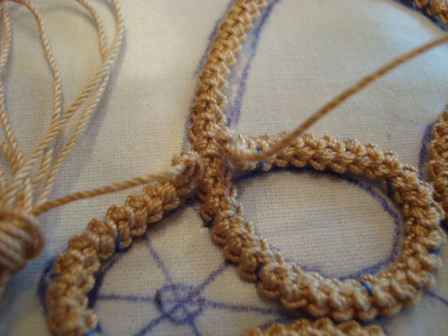 Румынское шнурковое кружево: мастер-класс