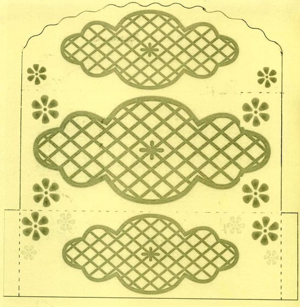 Ажурные конверты для денег