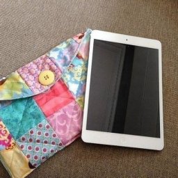 ​Чехол из лоскутов в стиле пэчворк