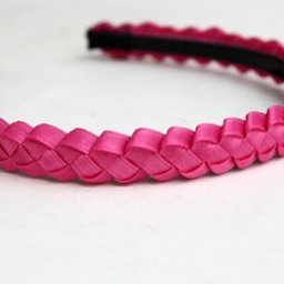 Декор ободка лентами