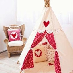 Домик-вигвам для детей своими руками