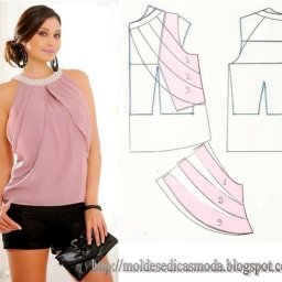 Эффектные и простые в пошиве летние блузки