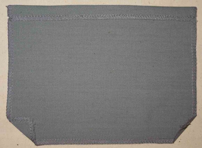 Уголки на накладных карманах