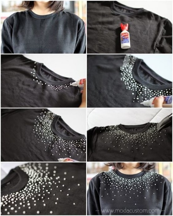 Необычные способы декорирования одежды Необычные способы декорирования одежды