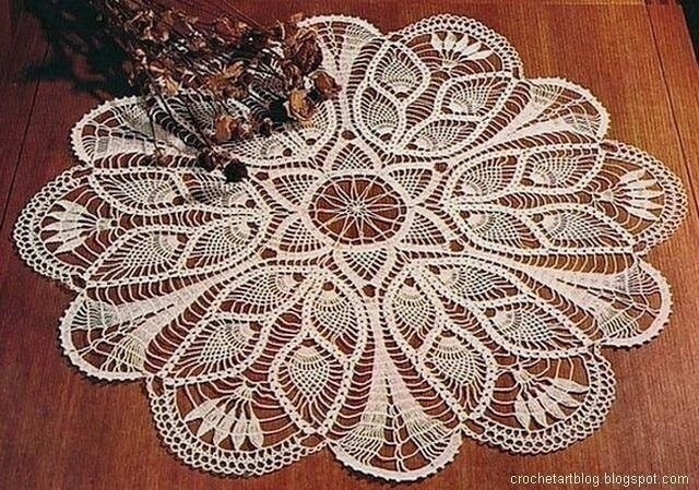 Вяжем салфетки