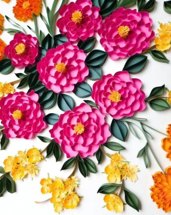 Изумительные работы по квиллингу и бумагопластике