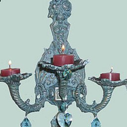 Переделка старого бра в античный канделябр