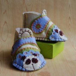 Пинетки для малыша своими руками