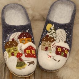 Тапочки ручной работы