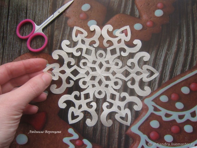 Панно "Снежинка"