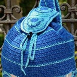 Рюкзачок из пряжи своими руками