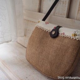 Сумка из мешковины: мастер-класс