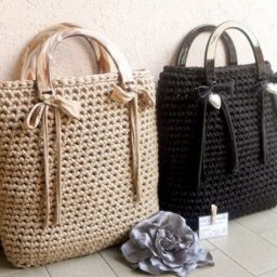 ​Сумки, которые можно связать из футболок