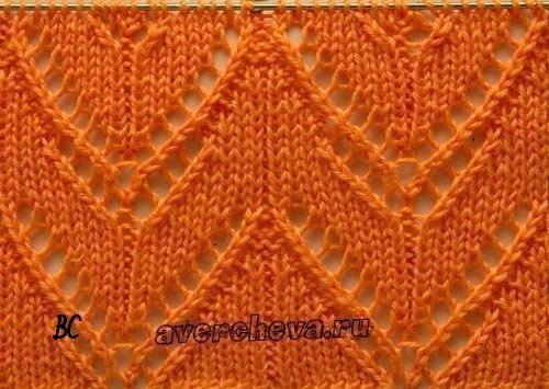 Узор для летнего пуловера