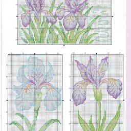 ​Вышитые цветы