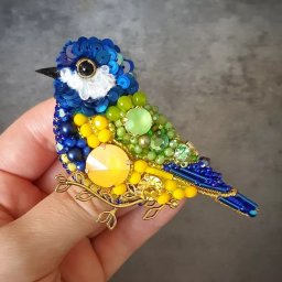 Броши ручной работы