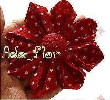 ​Интересный цветок из ткани