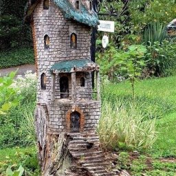 Садовые декоративные домики