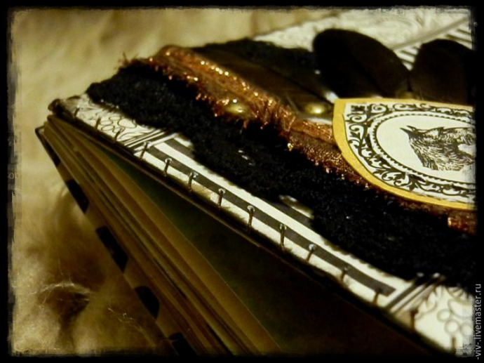 Закрепление кружева в работе в технике скапбукинг