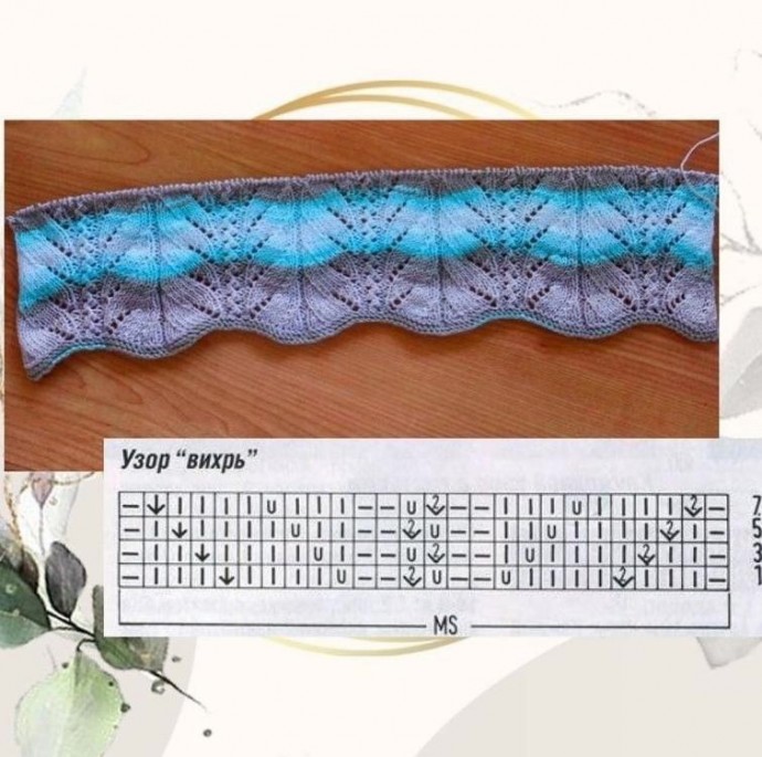 Ажурные узоры с накидами