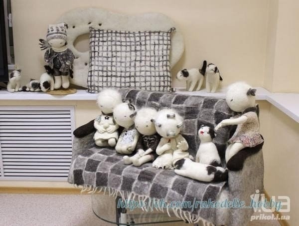 Игрушки с характером из войлока: идеи для вдохновенного творчества