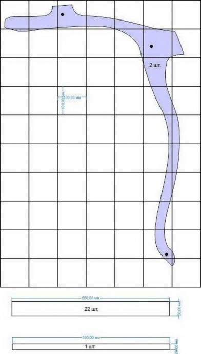 Кресло-качалка из фанеры Кресло-качалка из фанеры