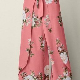 Оригинальные брюки с запахом