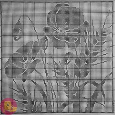 ​Летние мотивы в филейном кружеве