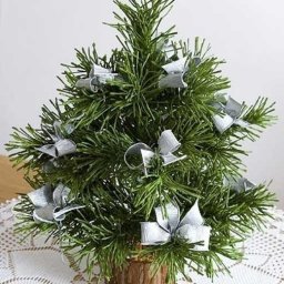 Правдоподобная ёлочка из гофрированной бумаги: мастер-класс