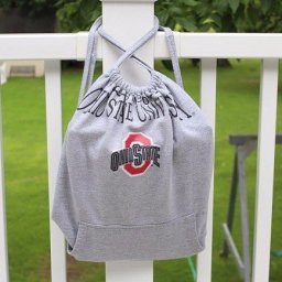 Шьем рюкзак из старой толстовки