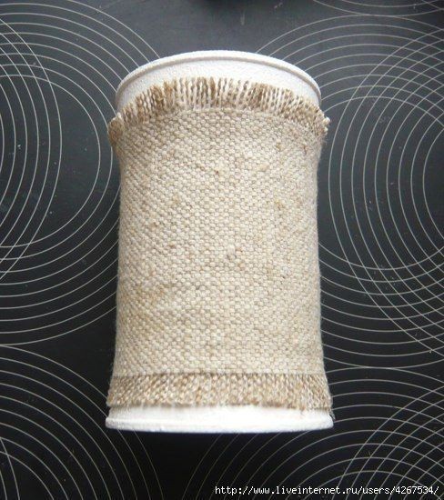 Декорируем жестяные баночки