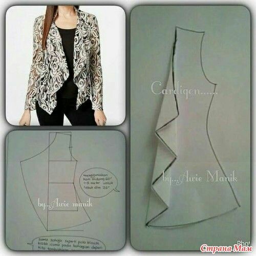 Интересные идеи блузок и не только: с выкройками или вариантами моделирования