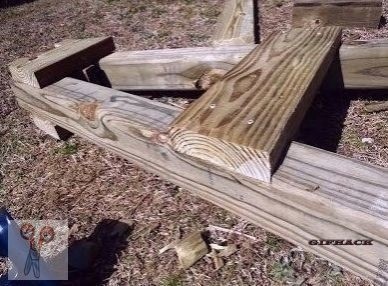 ​Садовые качели с А-образной опорой