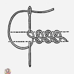 Ручные декоративные швы