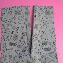 Обработка разреза на рукаве